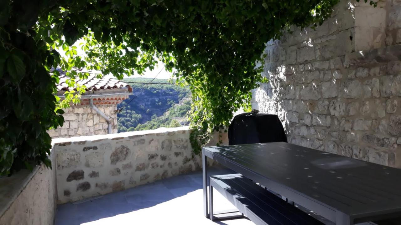 Magnifique Maison En Coeur De Balazuc, Proche Plages Ardeche Exterior foto