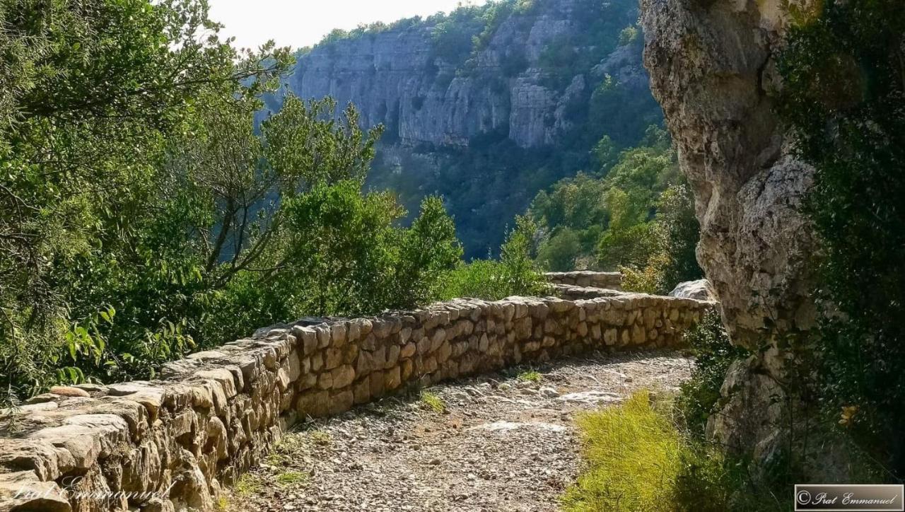 Magnifique Maison En Coeur De Balazuc, Proche Plages Ardeche Exterior foto